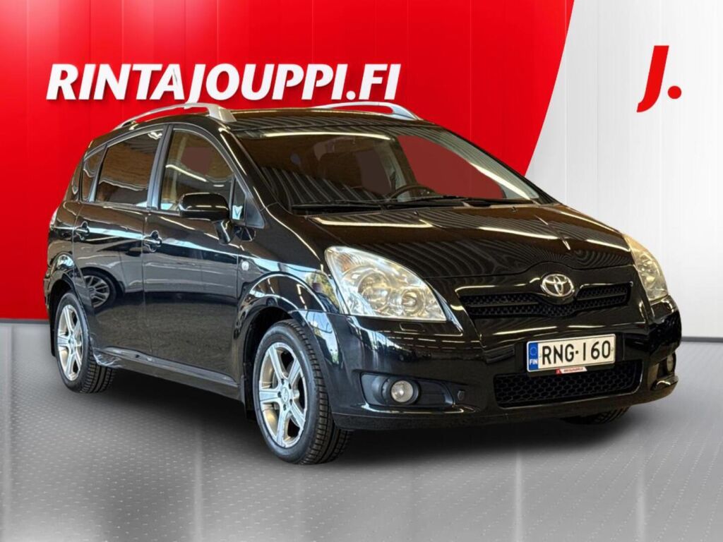 Toyota Corolla Verso 2008 Musta