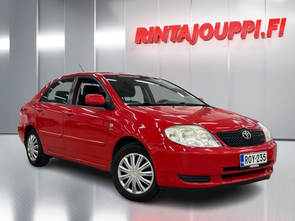 Toyota Corolla 2004 Punainen