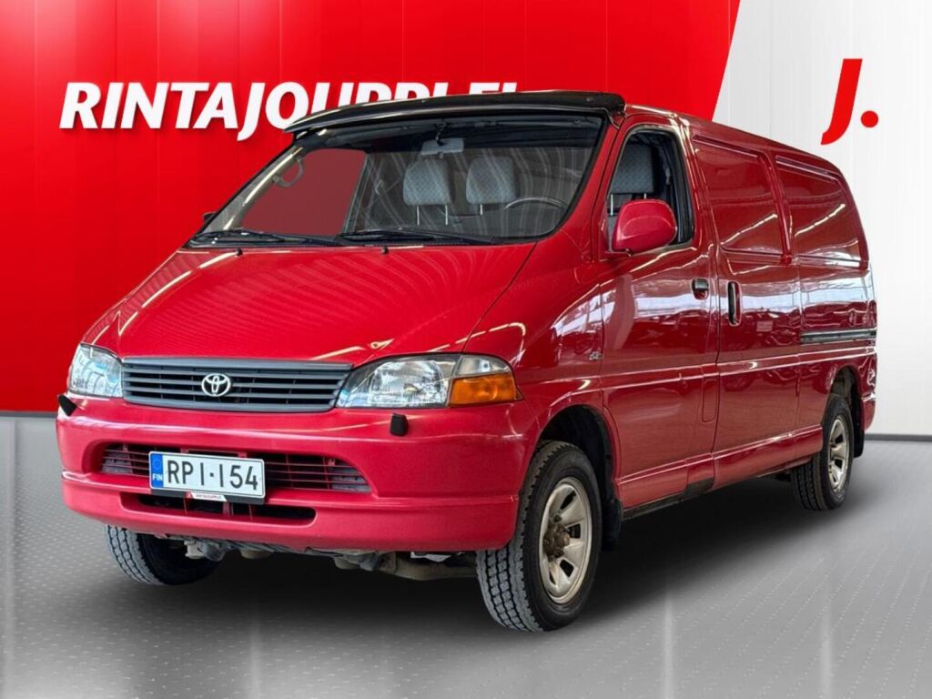 Toyota Hiace 2003 Punainen