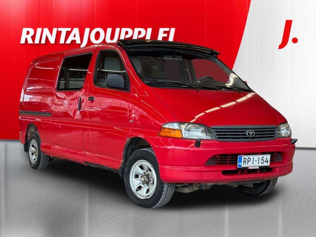 Toyota Hiace 2003 Punainen