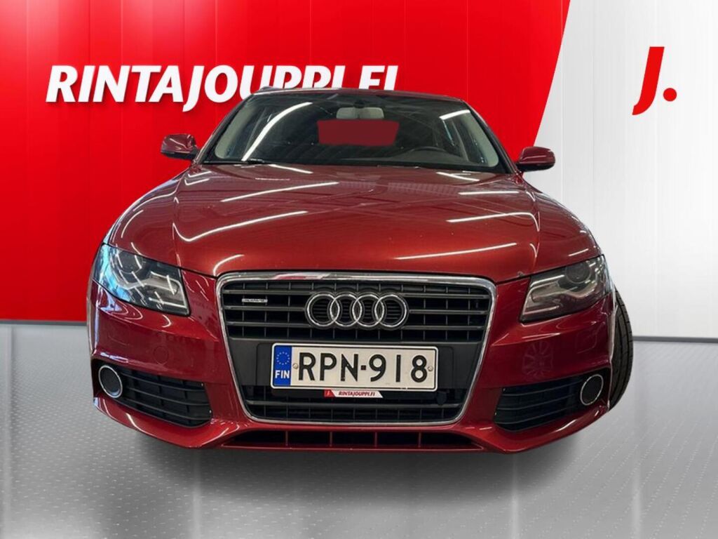 Audi A4 2010 Punainen