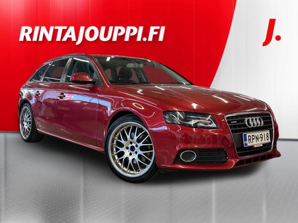 Audi A4 2010 Punainen