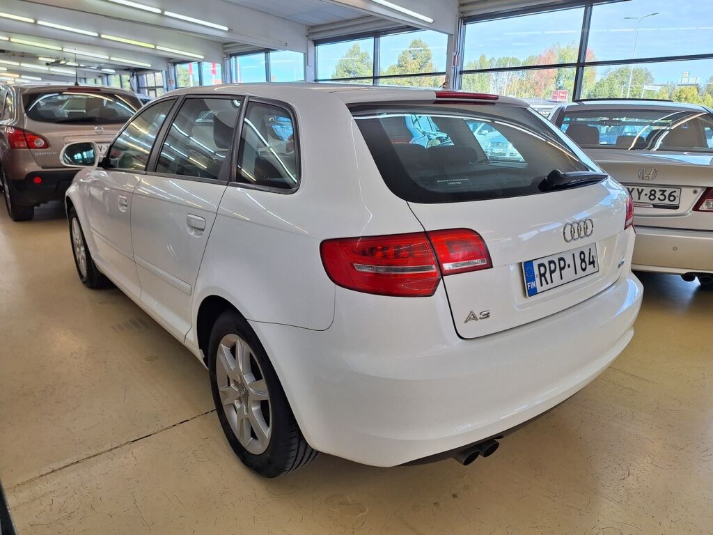 Audi A3 2010 Valkoinen