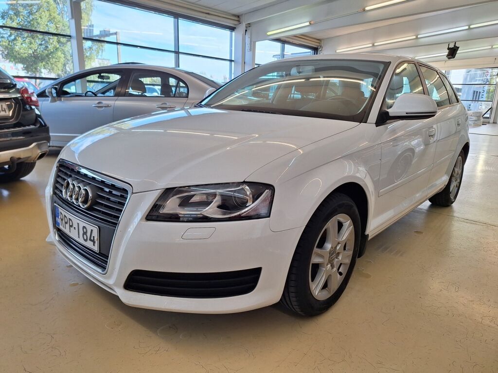 Audi A3 2010 Valkoinen