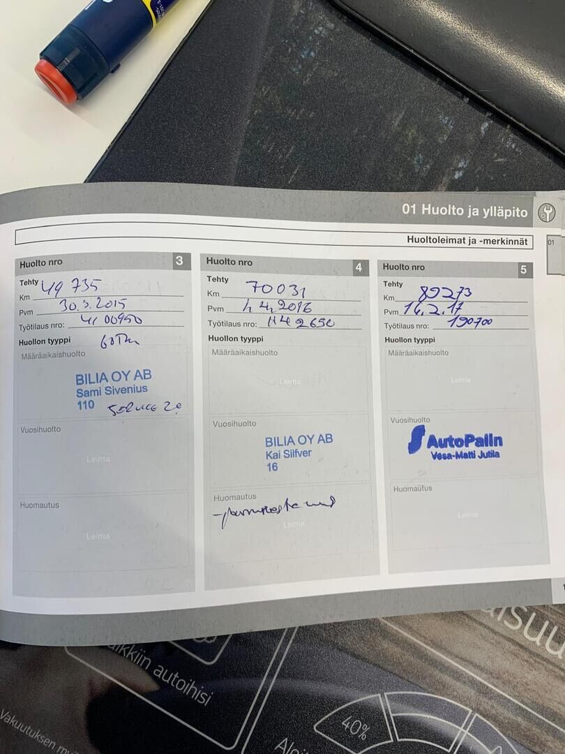 Volvo V70 2012 Musta