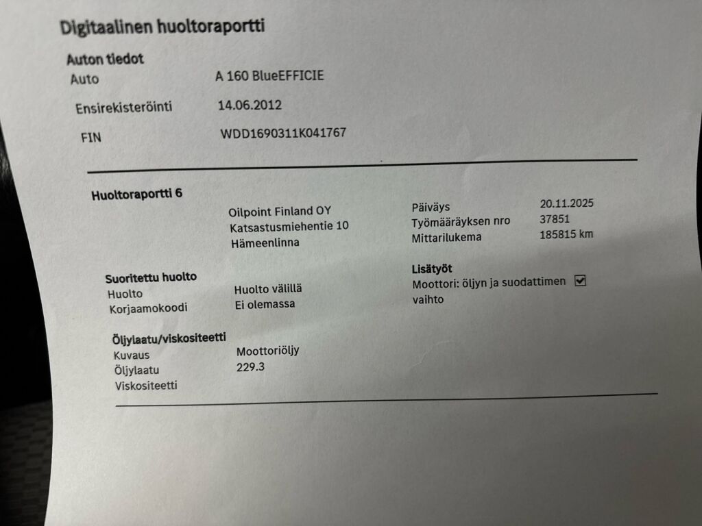 Mercedes-Benz A 2012 Harmaa