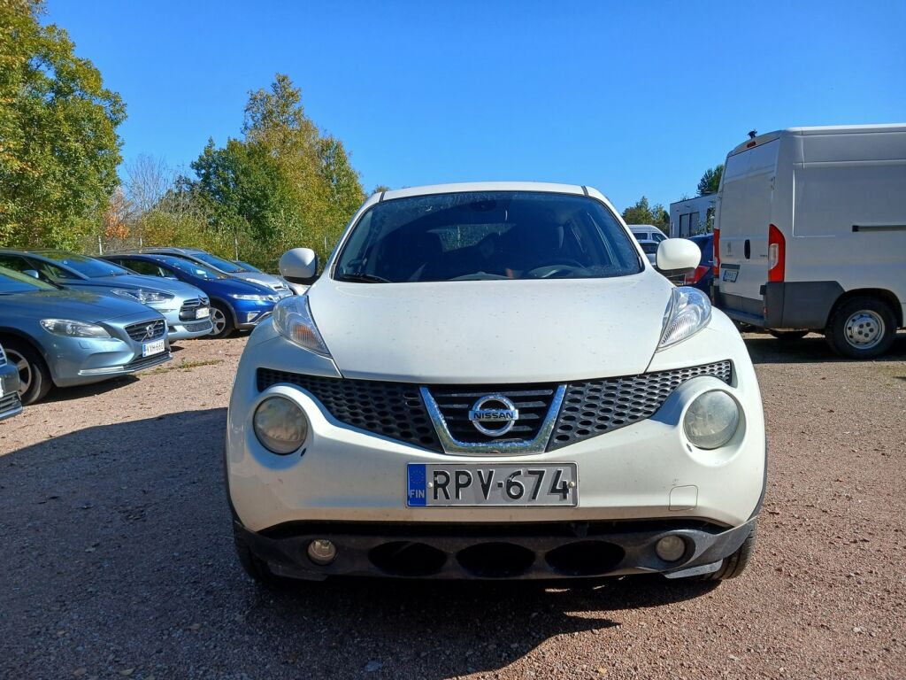 Nissan Juke 2012 Valkoinen