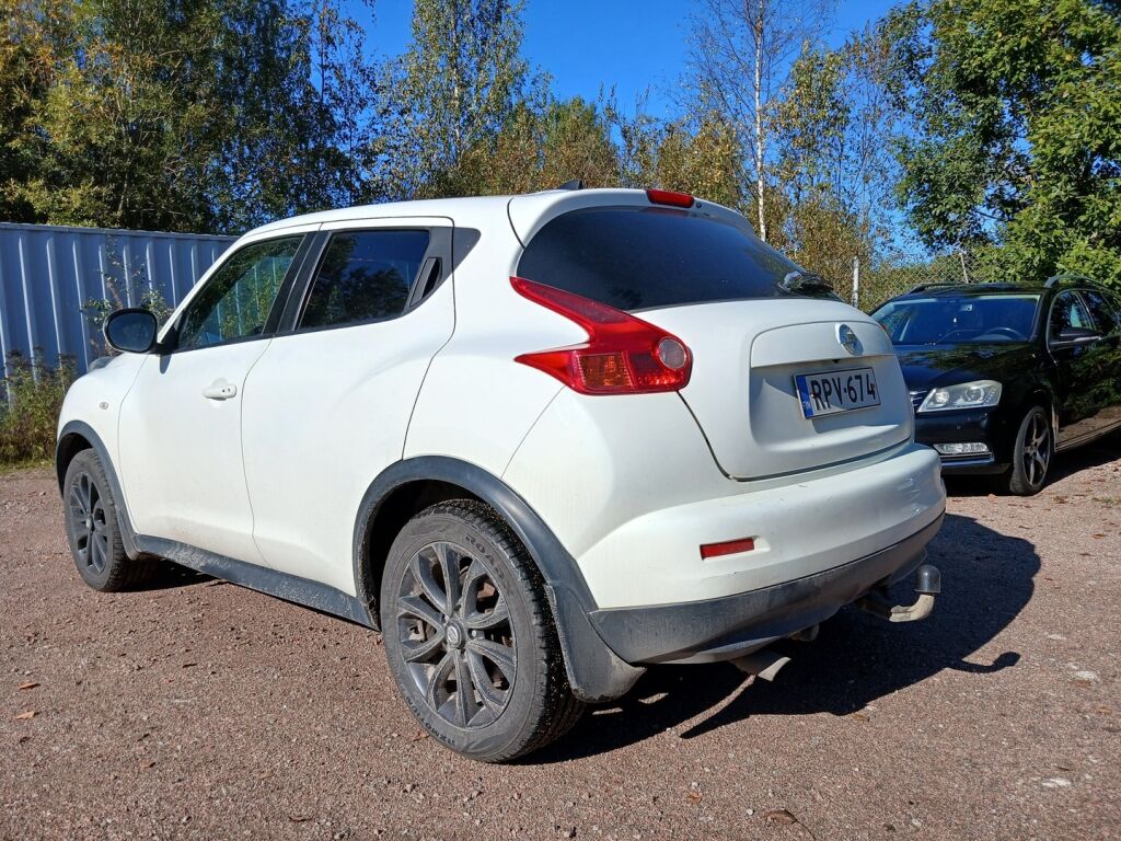Nissan Juke 2012 Valkoinen