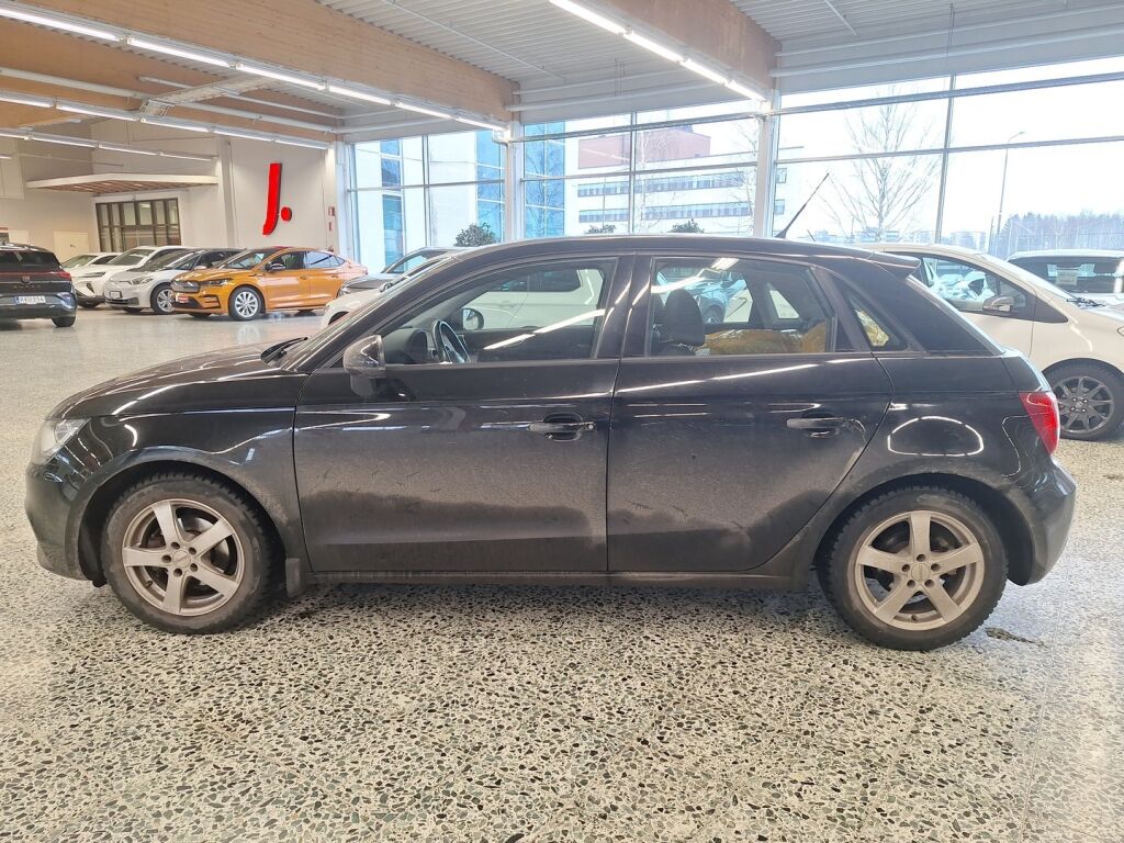 Audi A1 2012 Musta