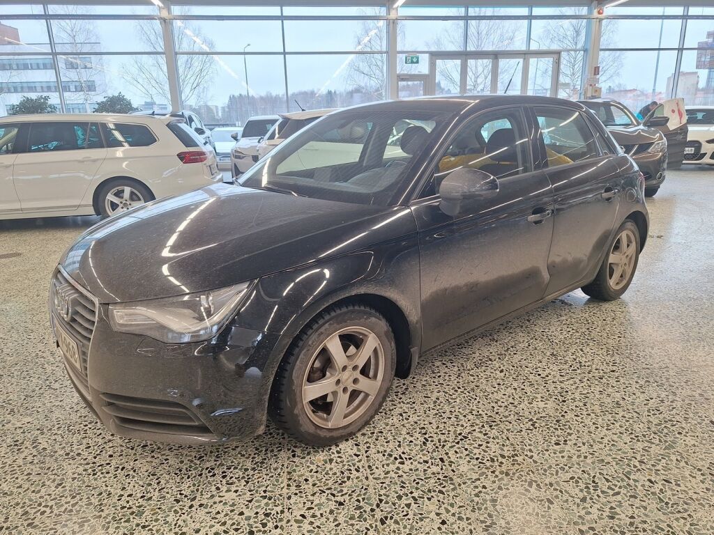 Audi A1 2012 Musta