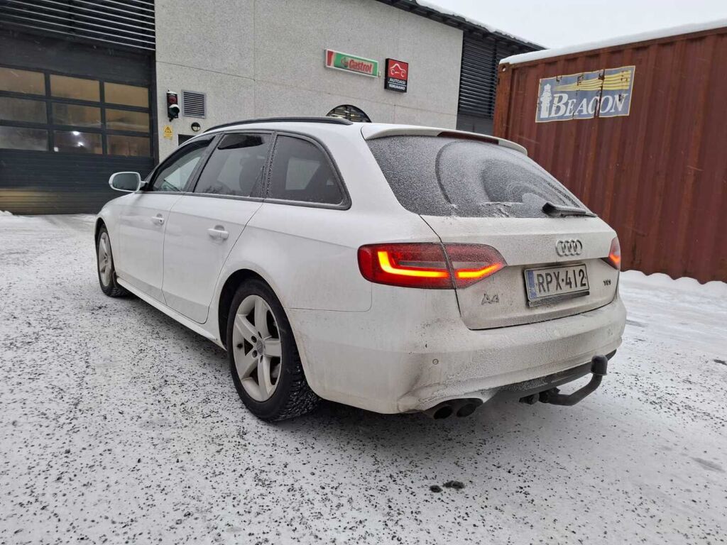 Audi A4 2013 Valkoinen