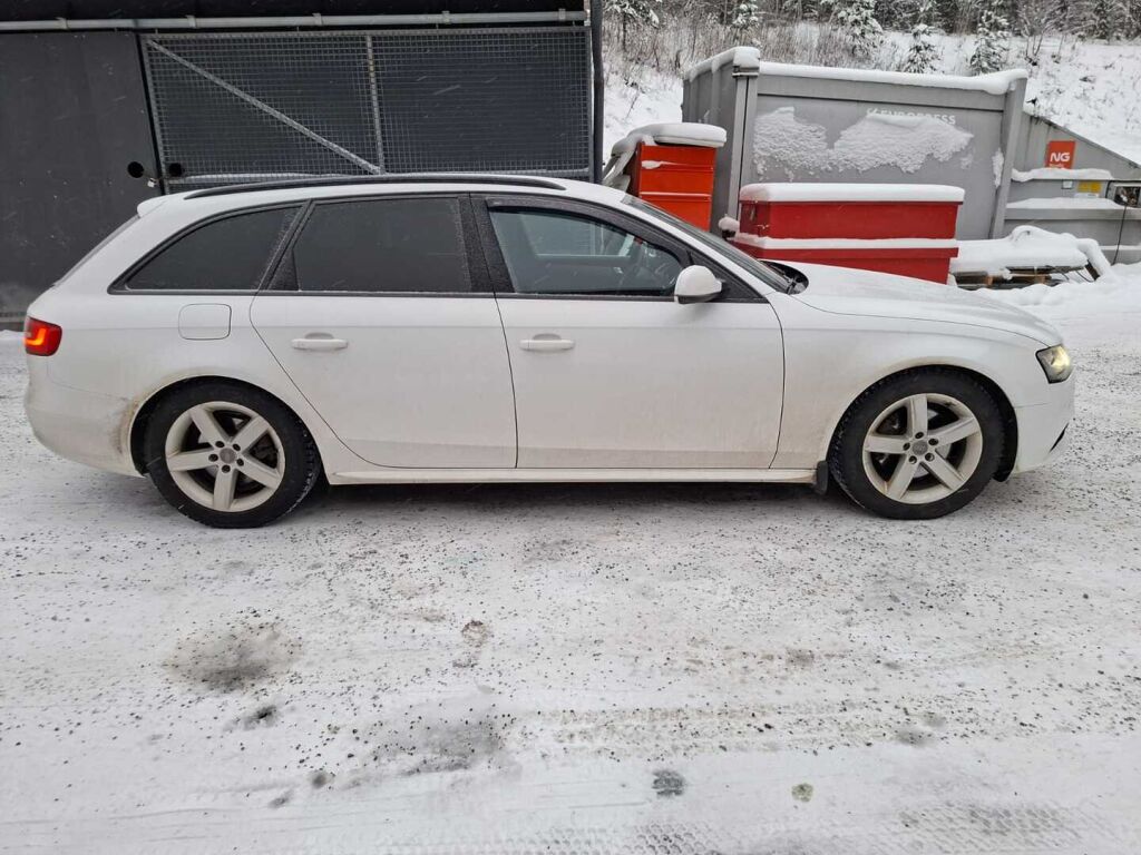 Audi A4 2013 Valkoinen