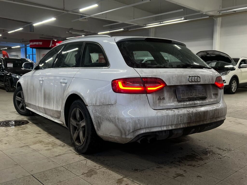 Audi A4 2013 Valkoinen