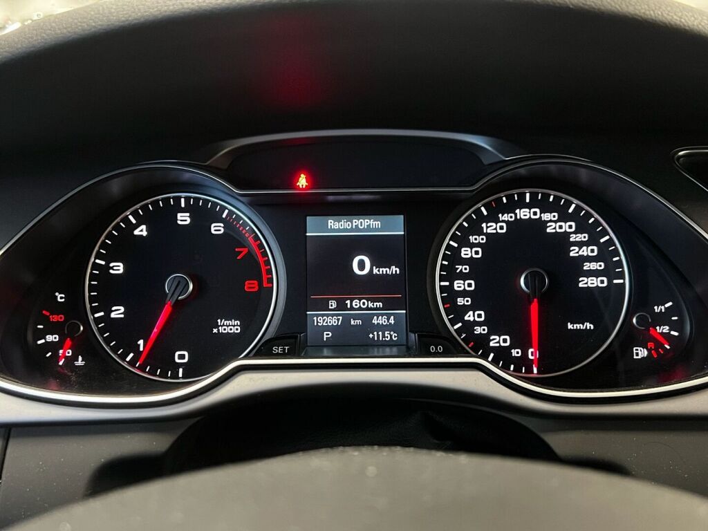 Audi A4 2013 Valkoinen