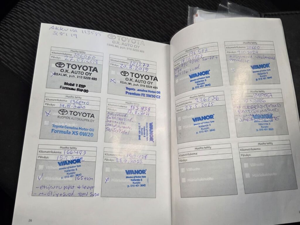 Toyota Avensis 2013 Valkoinen