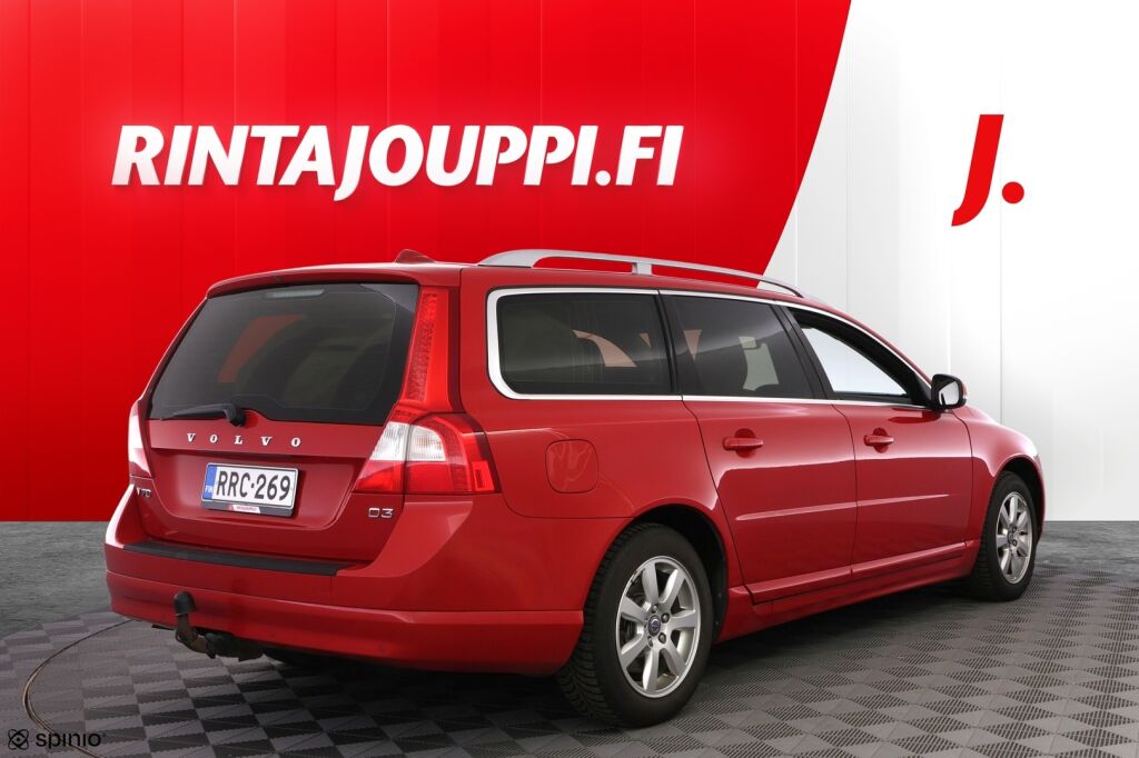 Volvo V70 2012 Punainen