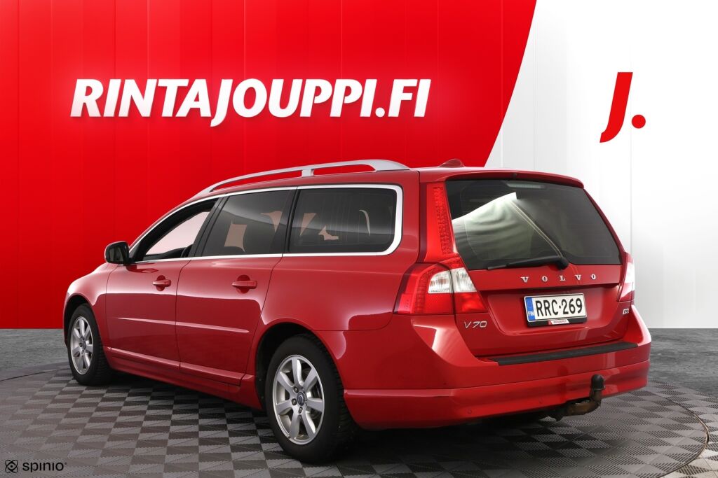 Volvo V70 2012 Punainen