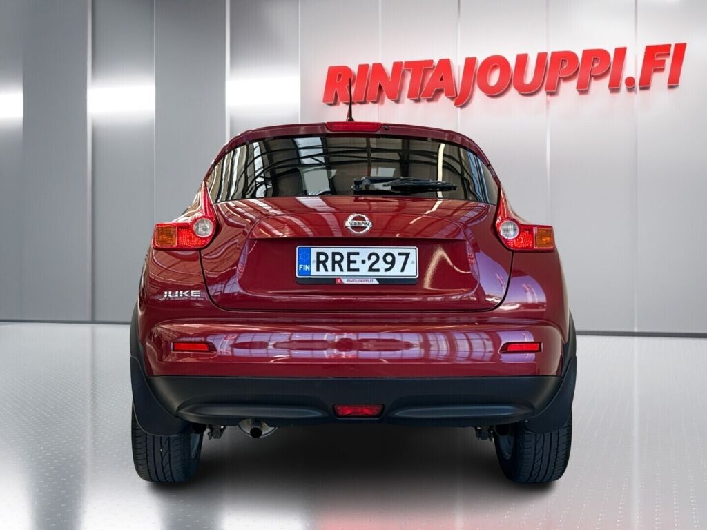 Nissan Juke 2013 Punainen