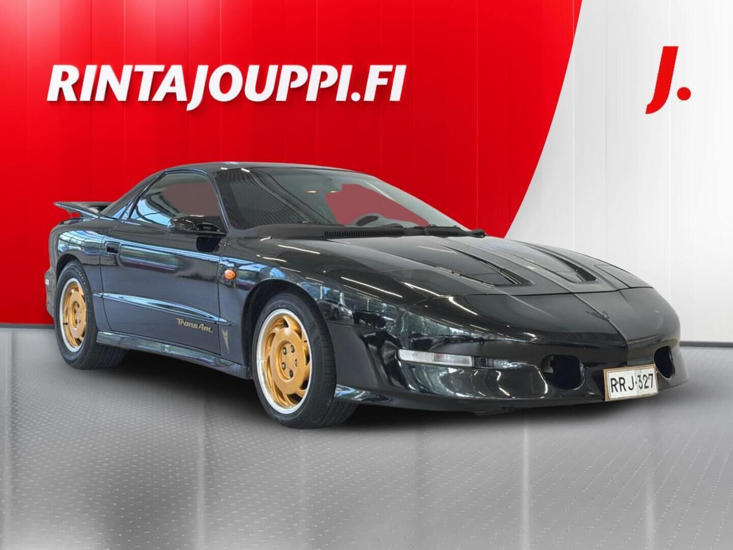Musta Pontiac Firebird