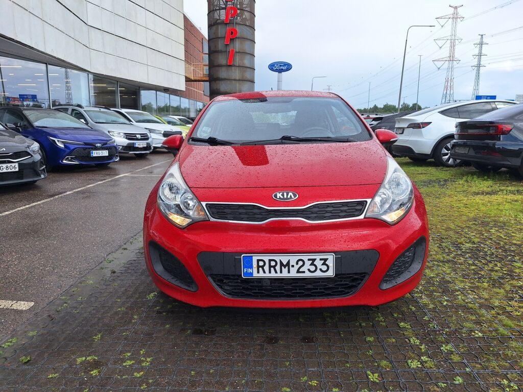 Kia Rio 2013 Punainen