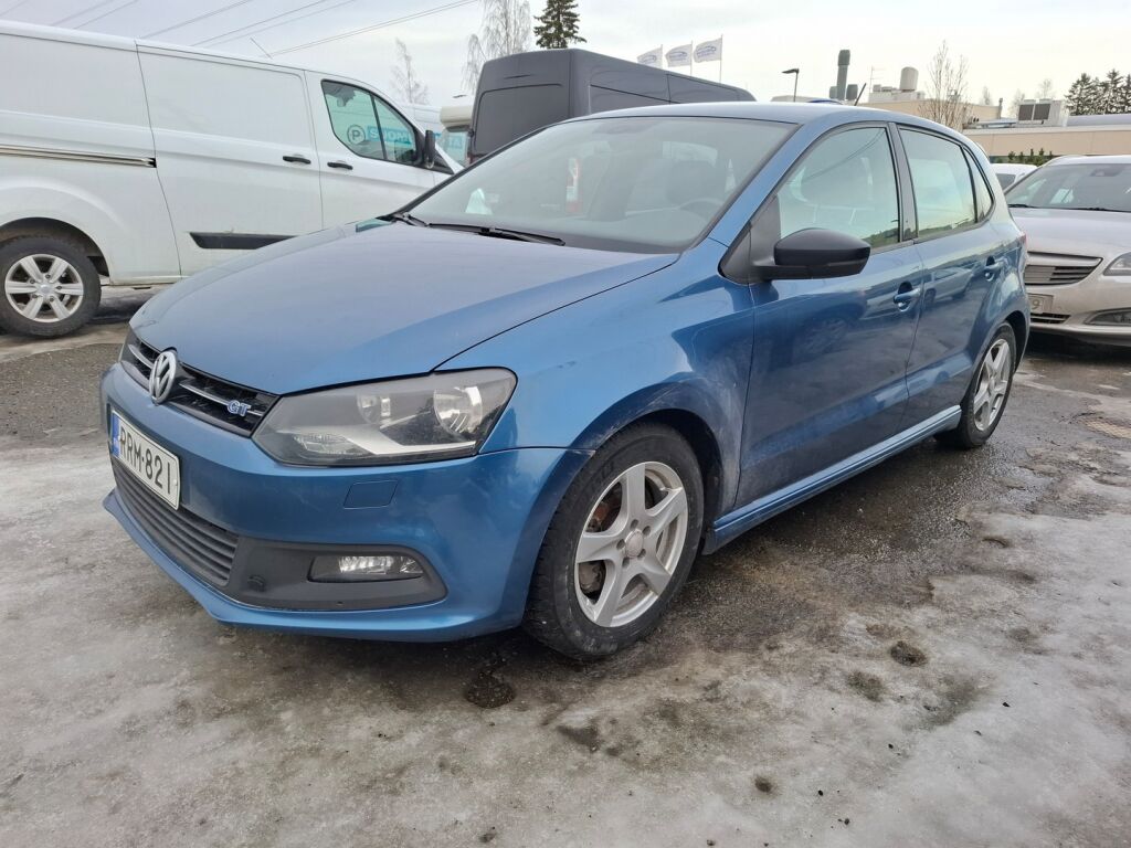Volkswagen Polo 2013 Sininen
