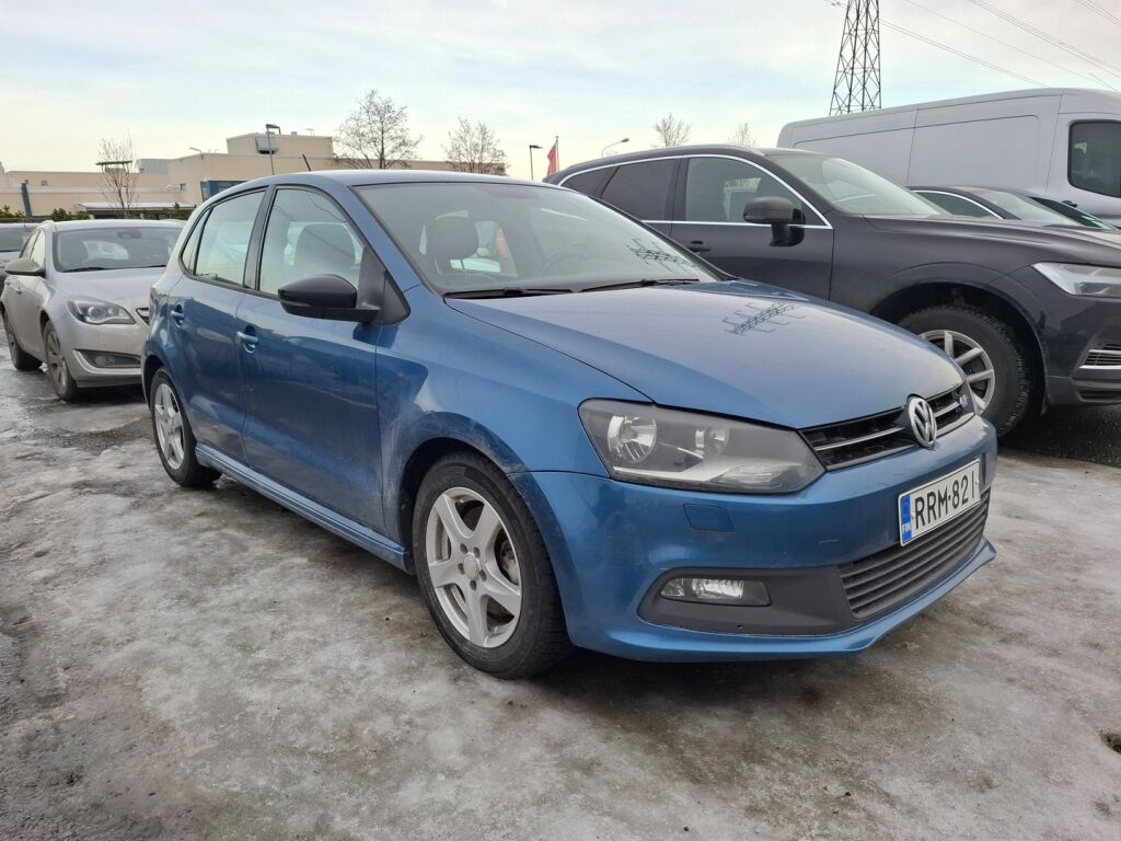 Volkswagen Polo 2013 Sininen