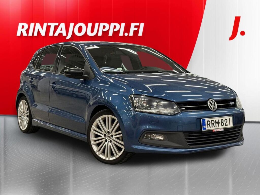 Volkswagen Polo 2013 Sininen