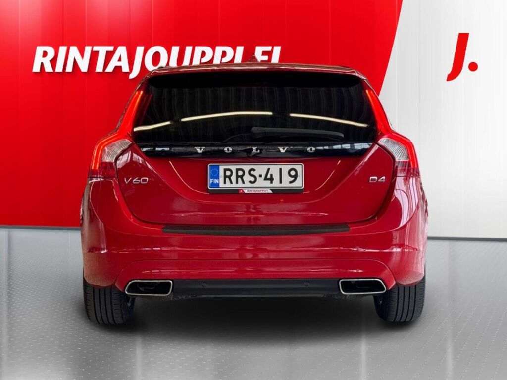 Volvo V60 2014 Punainen