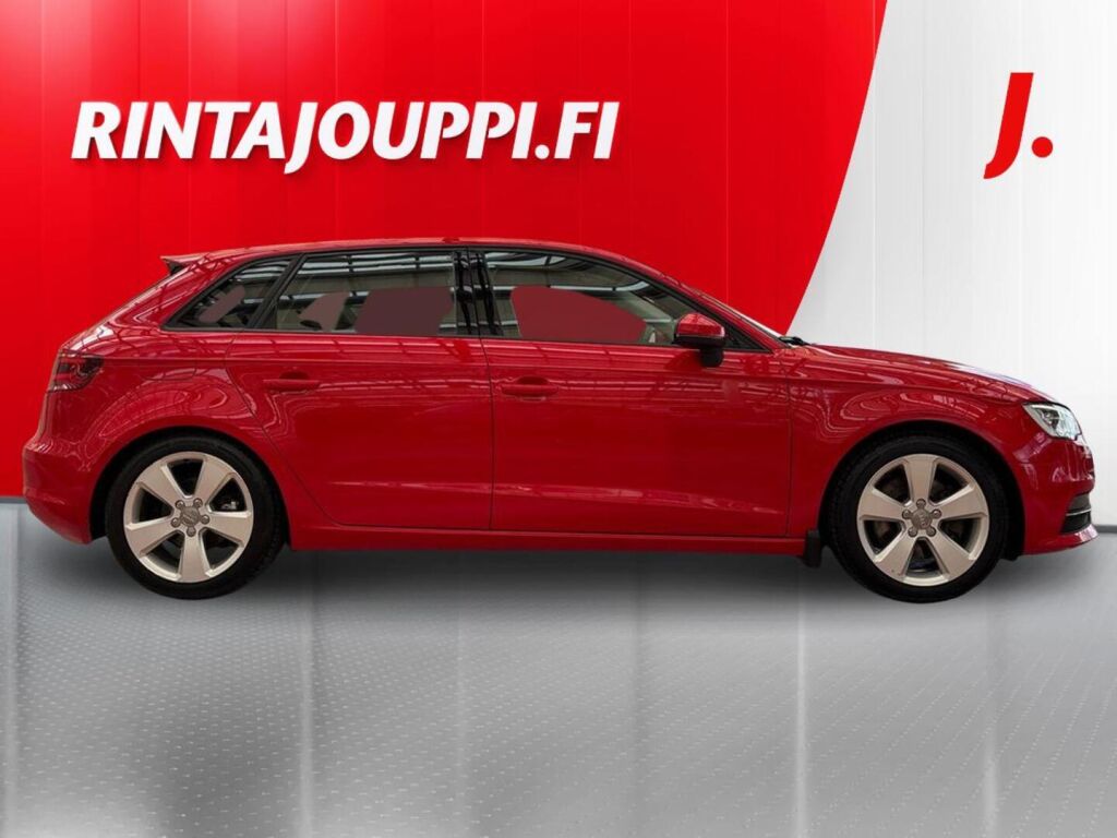 Audi A3 2014 Punainen