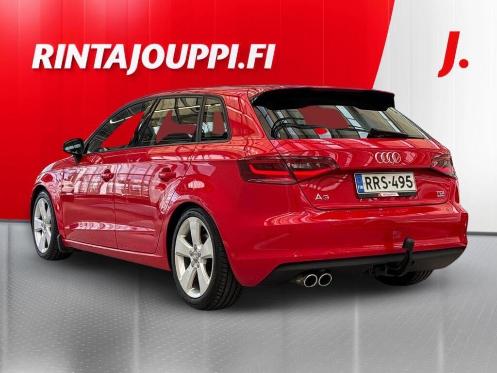 Audi A3 2014 Punainen