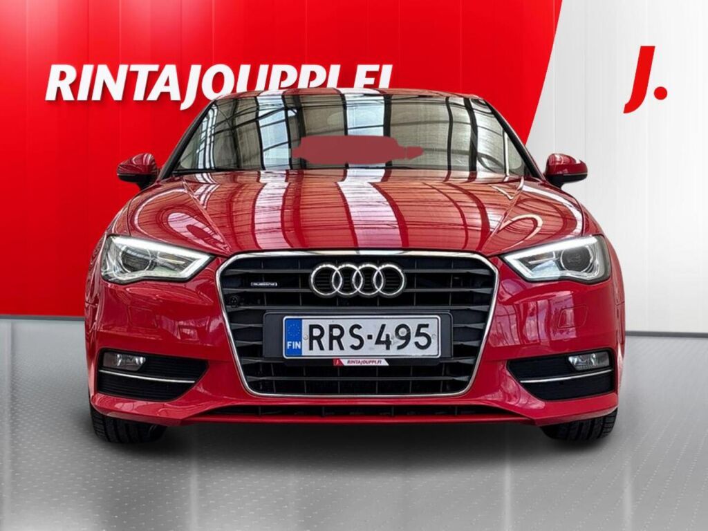 Audi A3 2014 Punainen