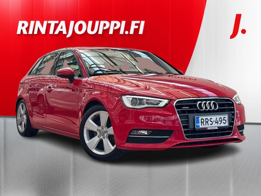 Audi A3 2014 Punainen