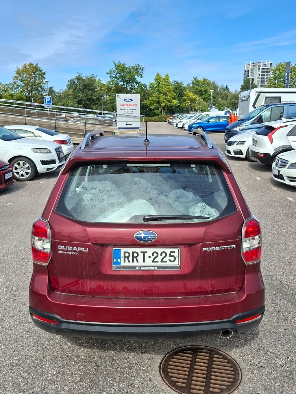 Subaru Forester 2013 Punainen