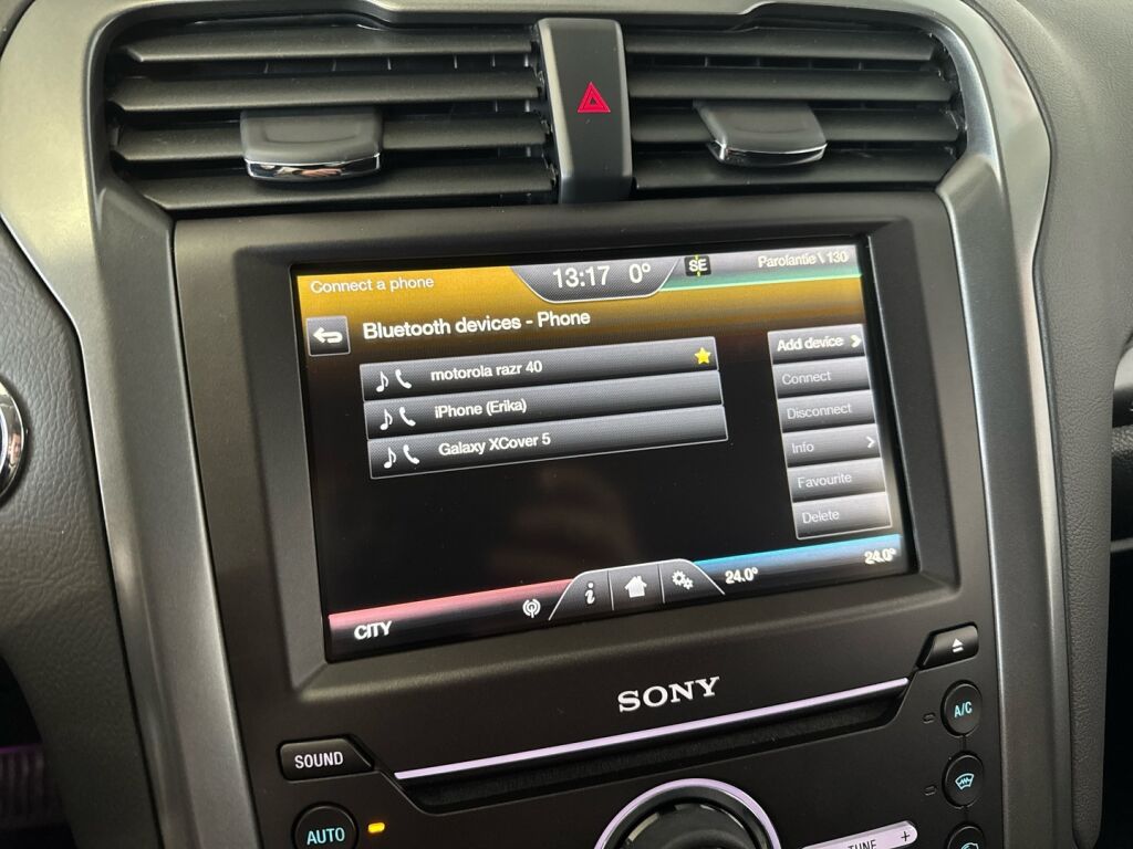 Ford Mondeo 2015 Punainen