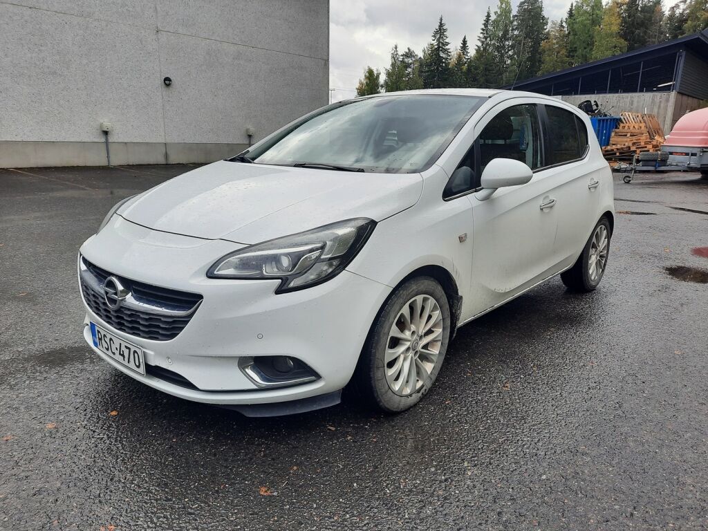 Opel Corsa 2015 Valkoinen