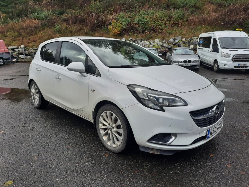 Opel Corsa 2015 Valkoinen