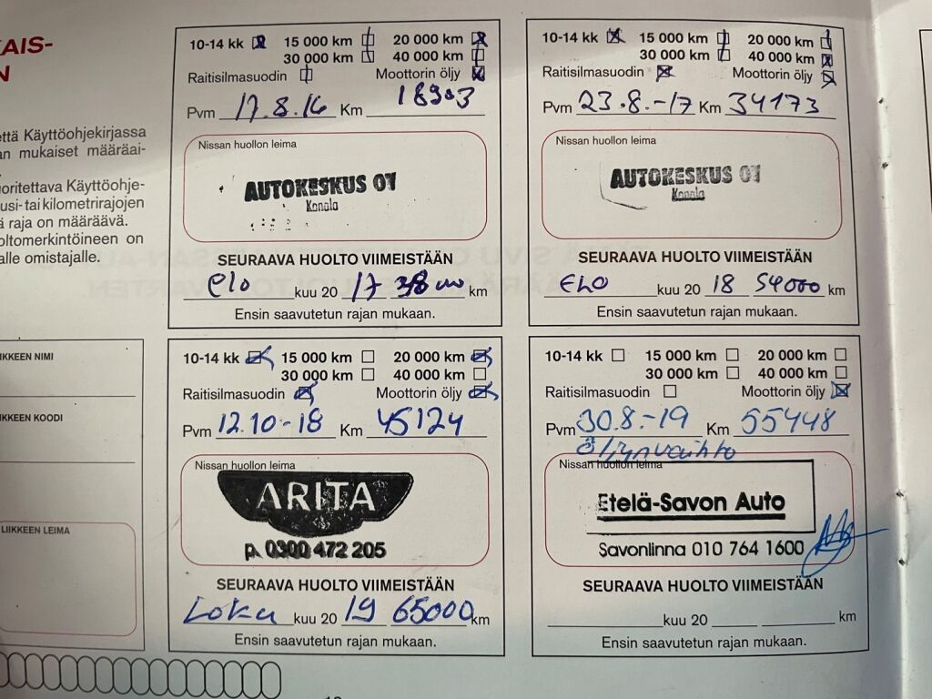 Nissan Qashqai 2015 Sininen