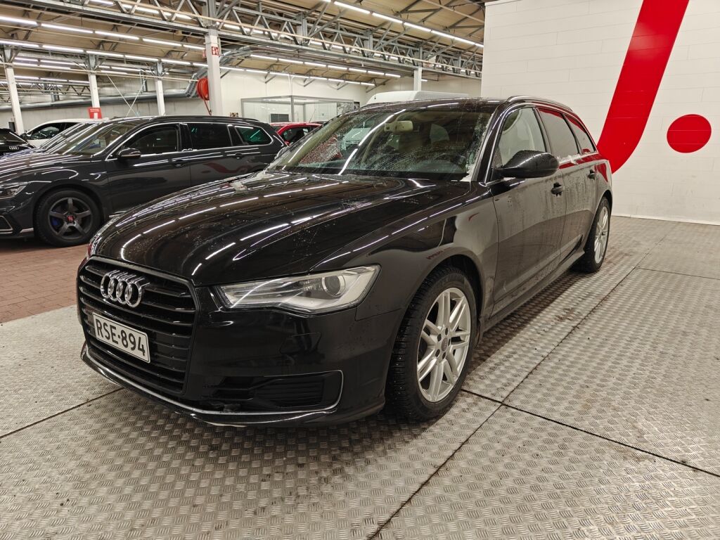 Audi A6 2015 Musta