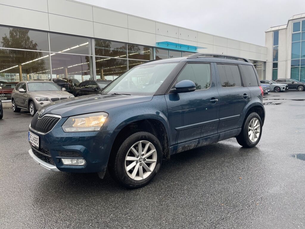 Skoda Yeti 2015 Sininen