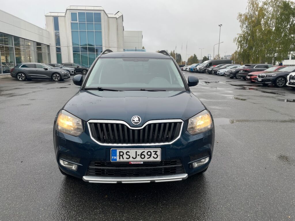 Skoda Yeti 2015 Sininen