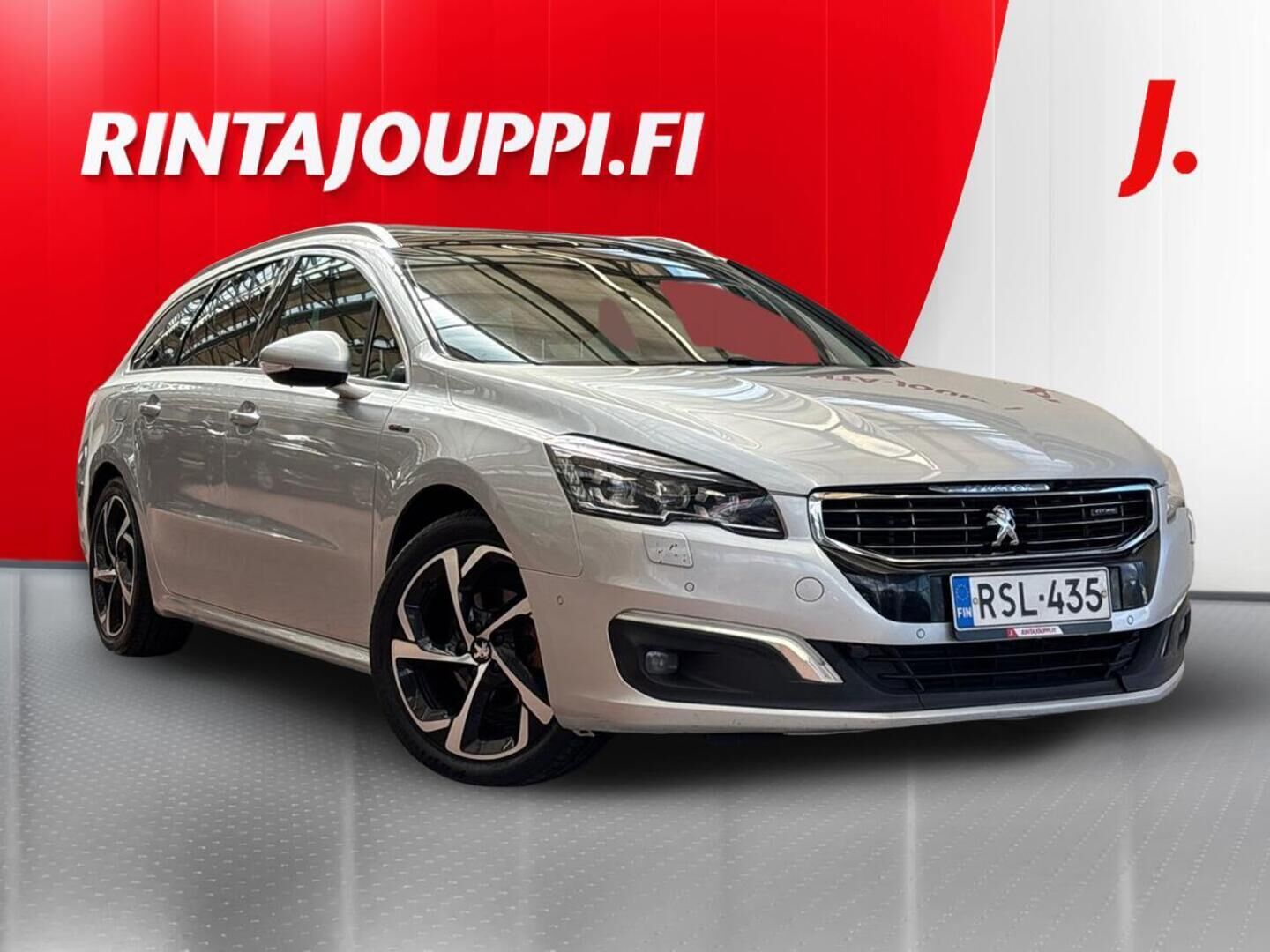 Harmaa Peugeot 508