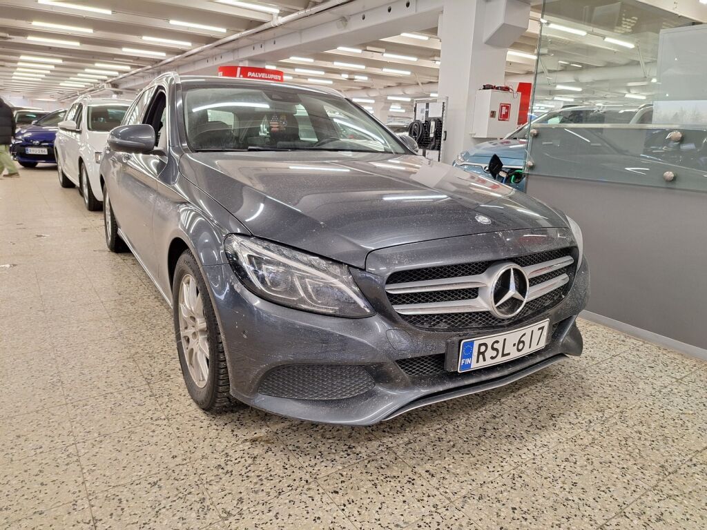 Mercedes-Benz C 2016 Harmaa