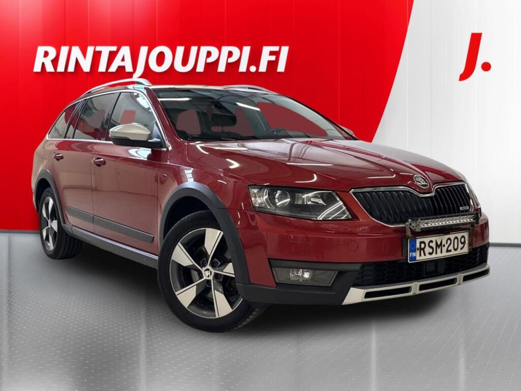 Skoda Octavia 2016 Punainen