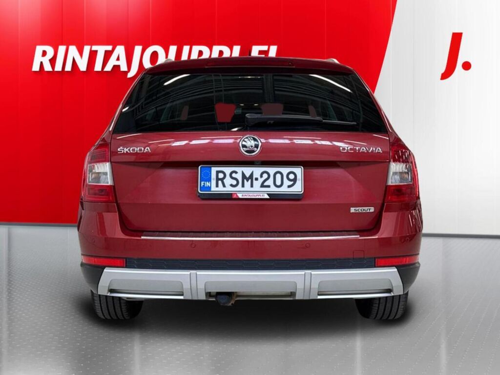 Skoda Octavia 2016 Punainen