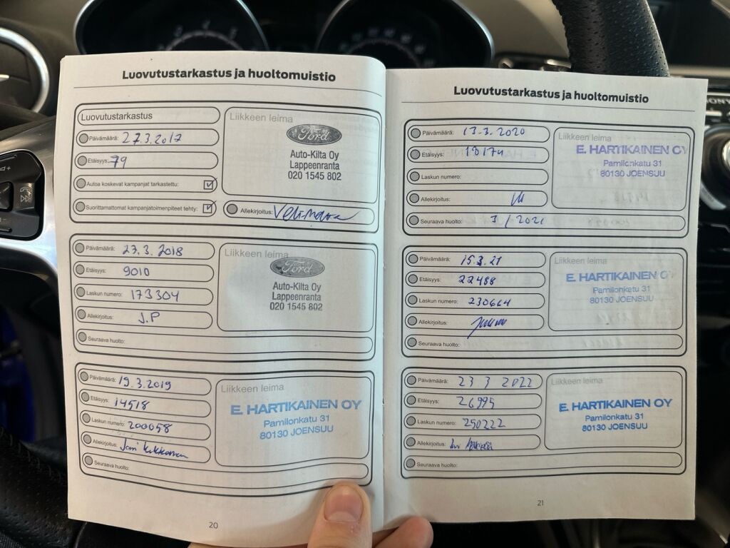Ford Fiesta 2017 Sininen