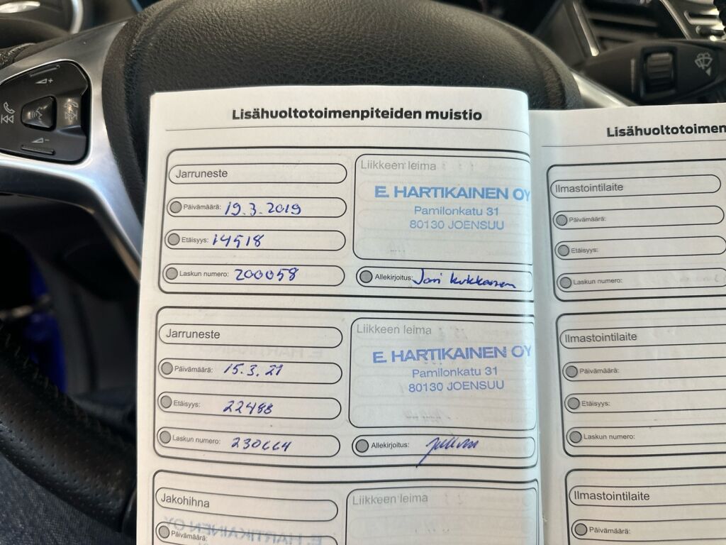 Ford Fiesta 2017 Sininen