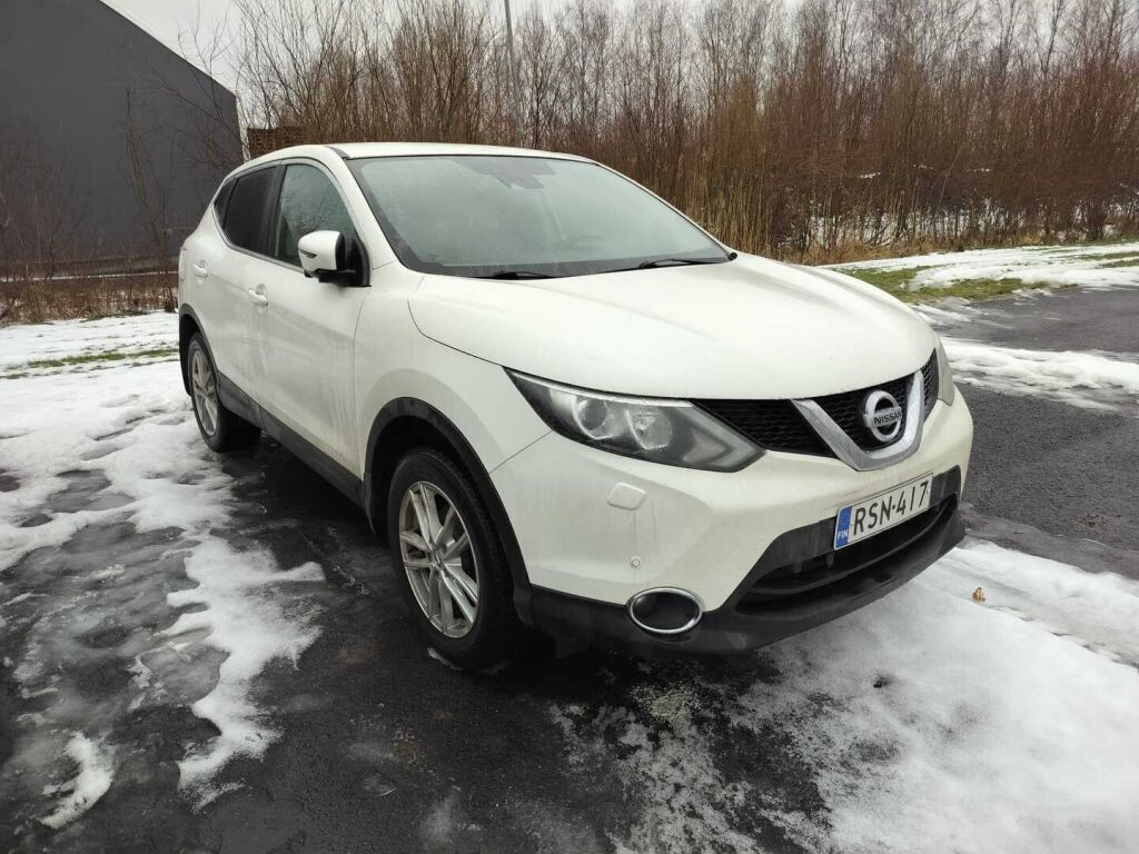 Nissan Qashqai 2016 Valkoinen