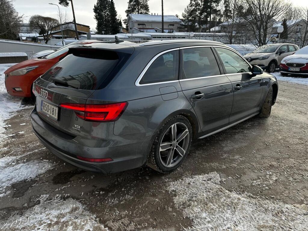 Audi A4 2016 Harmaa