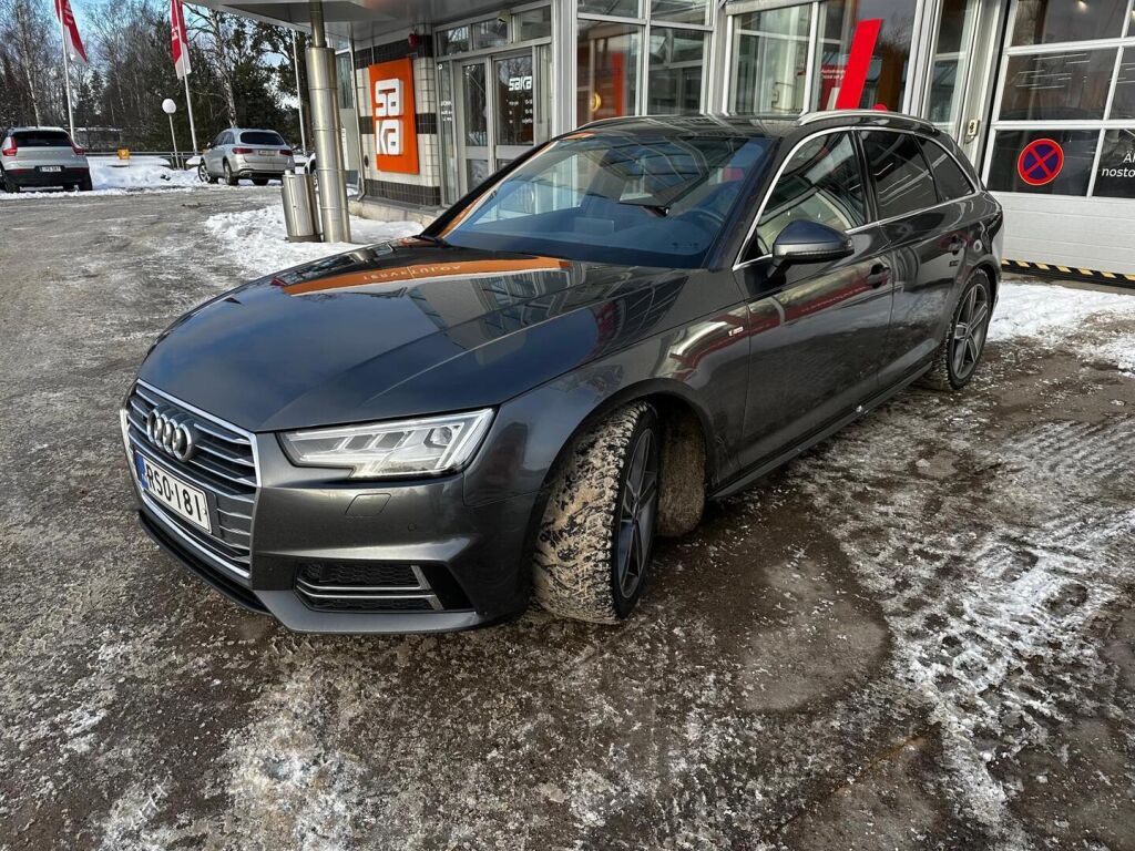Audi A4 2016 Harmaa