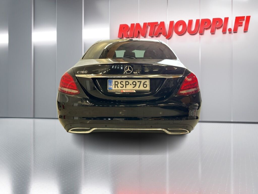 Mercedes-Benz C 2016 Musta